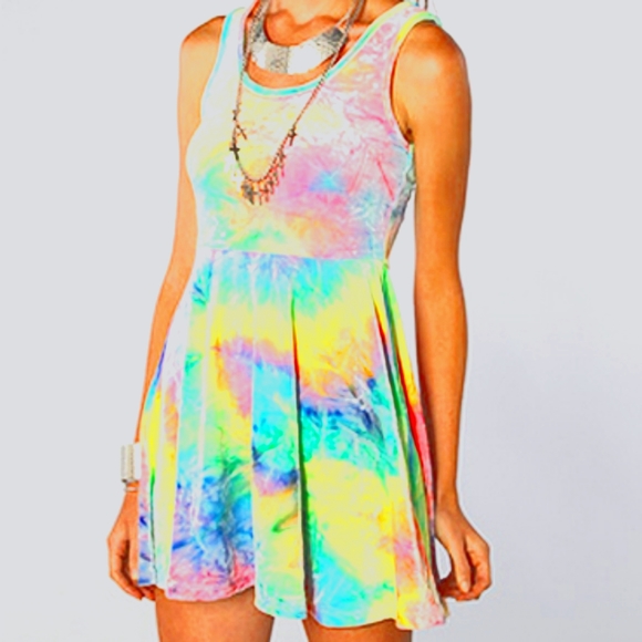 unbranded Dresses & Skirts - TIE DYE SUMMER DRESS NWOT!